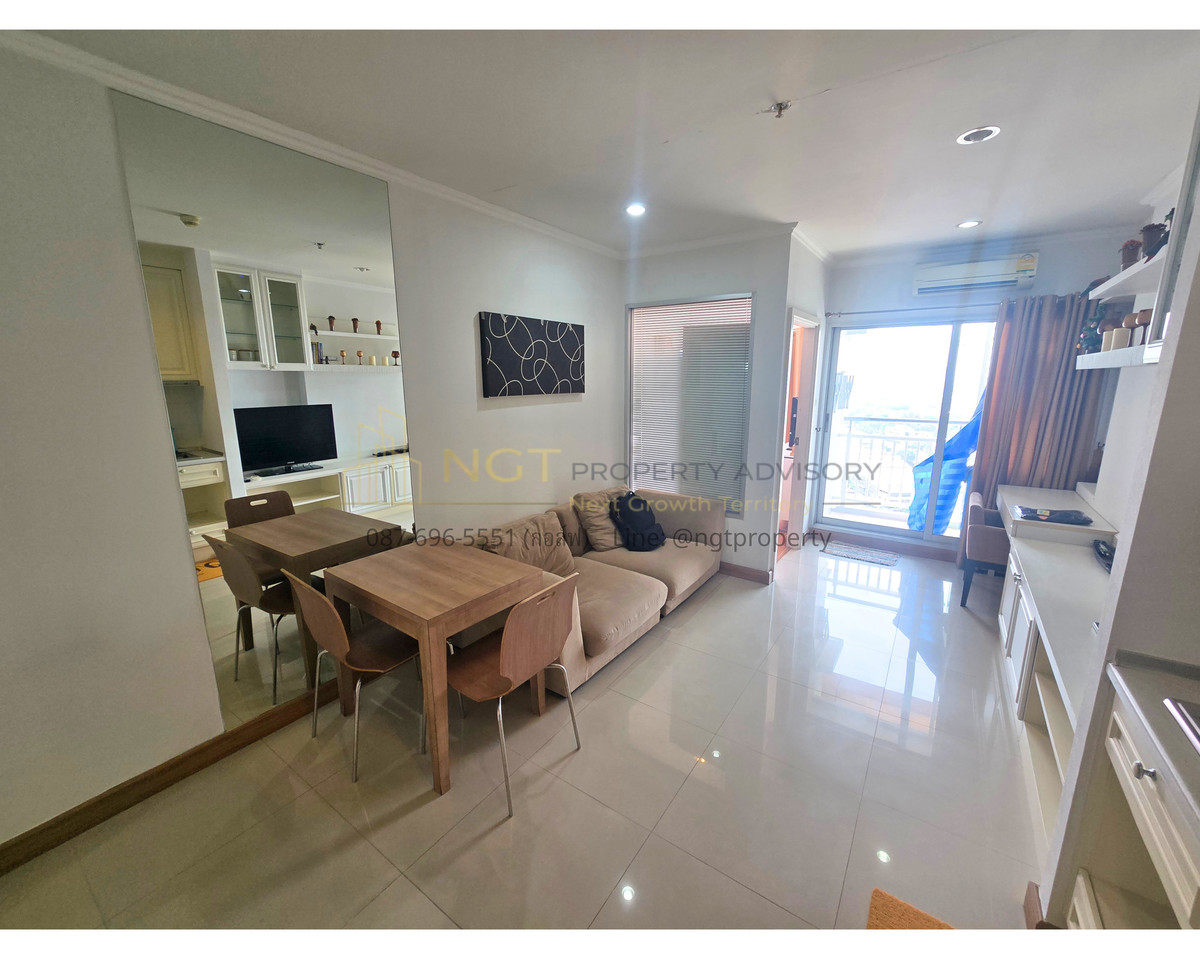 For SaleCondoRathburana, Suksawat : 🏙 Ivy River Condo | High Floor Chao Phraya River View | 35.45 sqm Fully Furnished Ready to move in! 