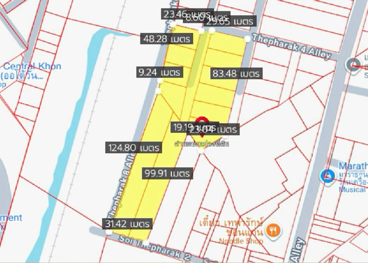 ขายที่ดินขอนแก่น : ที่ดิน 4-3-93 ไร่ ใกล้เซ็นทรัลขอนแก่น ตำบลในเมือง อำเภอเมือง จังหวัดขอนแก่น