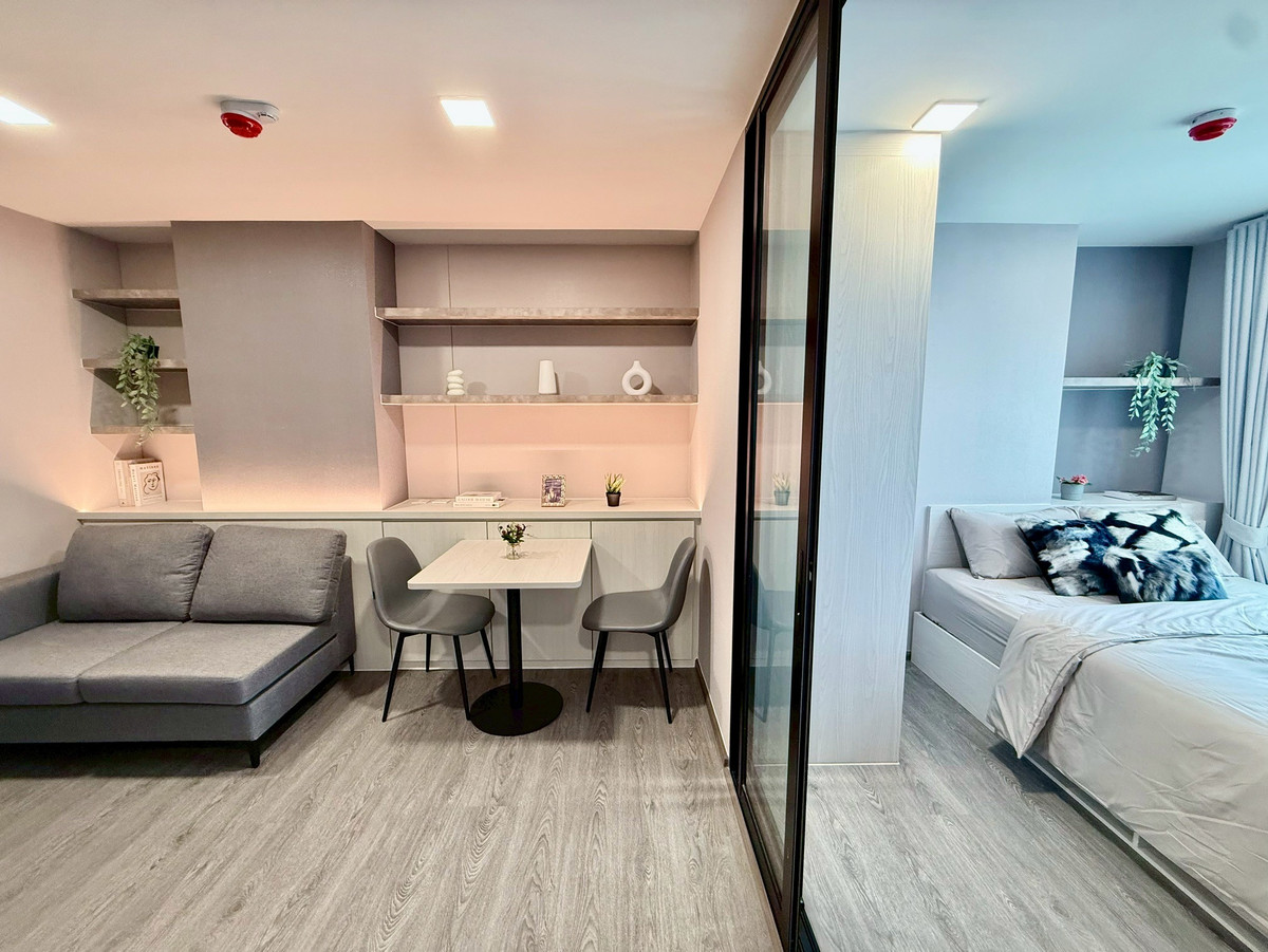 For RentCondoPathum Thani,Rangsit, Thammasat : Condo for rent, Kave Wonderland, beautifully decorated room.