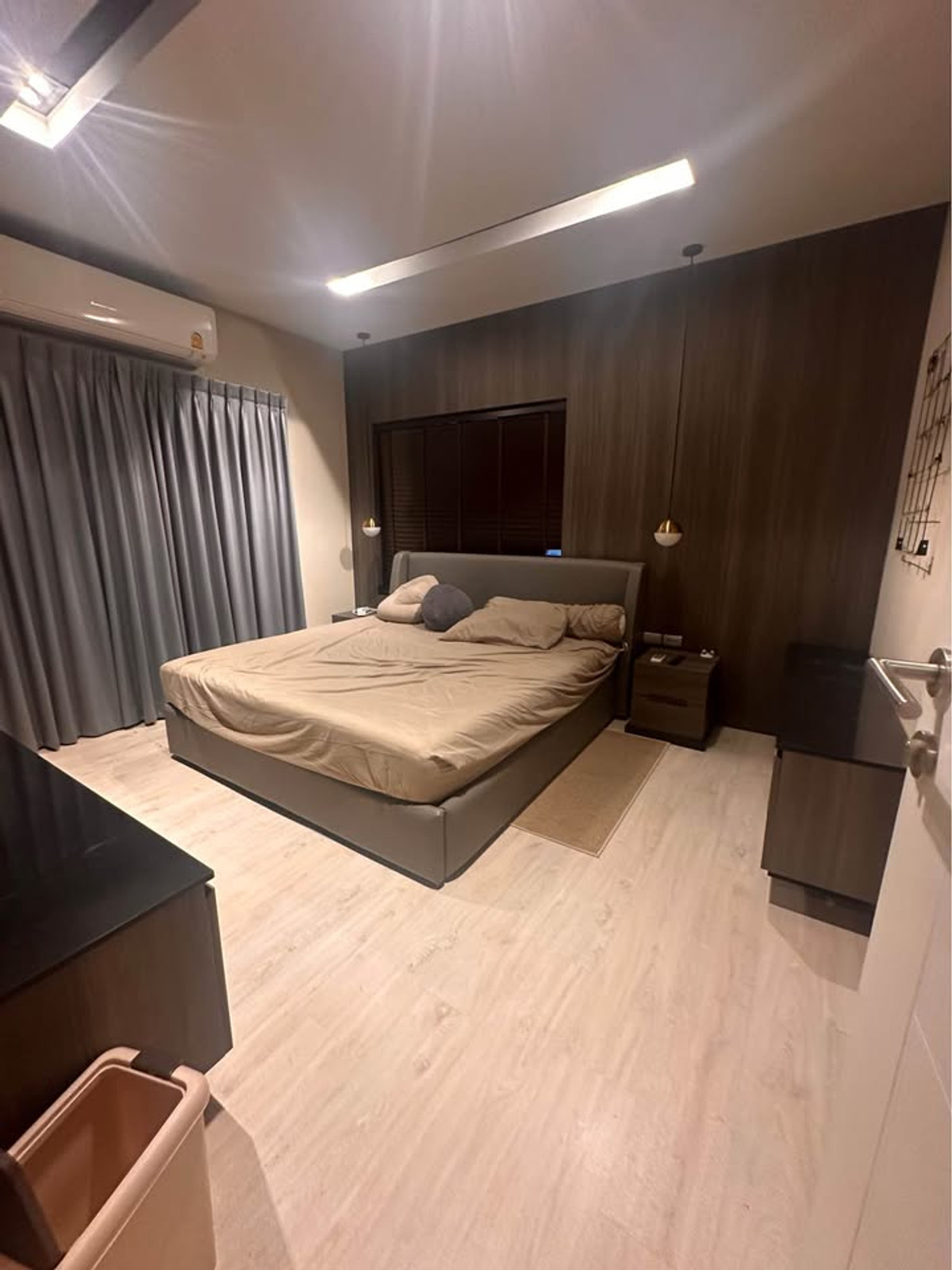 For RentHouseLadkrabang, Suwannaphum Airport : For rent, Phase 8, 53 sq m, 4 bedrooms, 3 bathrooms, 2-story detached house, Perfect Place, Sukhumvit 77, Suvarnabhumi.