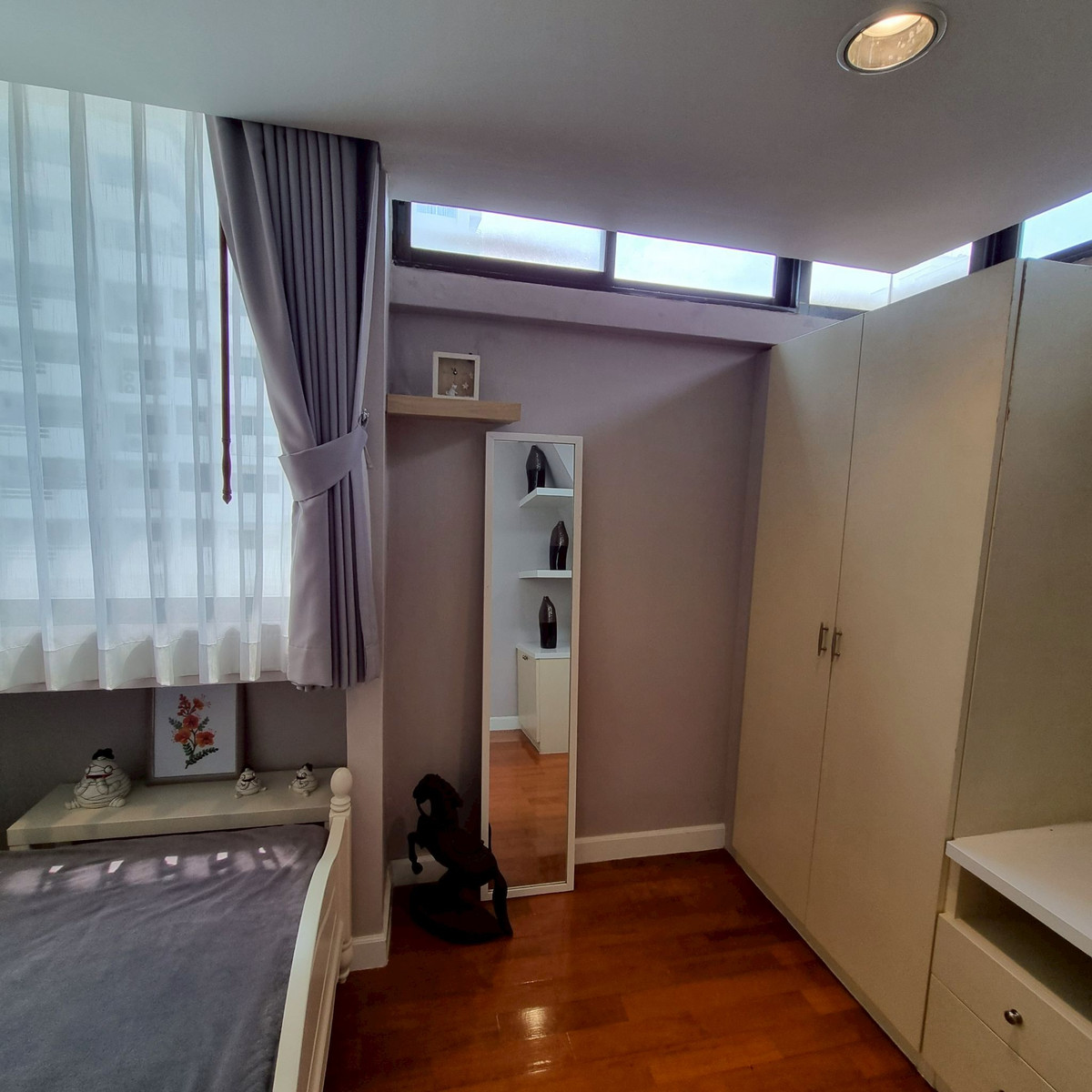 CondoSukhumvit, Asoke, Thonglor : ✨ Private kingdom 142 sq m in the heart of Sukhumvit 39✨ Wide area like living in a single house. With a 180 degree city view!📸