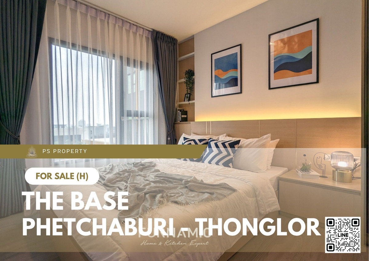 ขายคอนโดพระราม 9 เพชรบุรีตัดใหม่ RCA : ขายด่วน ✨ THE BASE Phetchaburi - Thonglor ✨ เฟอร์นิเจอร์ และ เครื่องใช้ไฟฟ้าครบ ใกล้ BTS ทองหล่อ