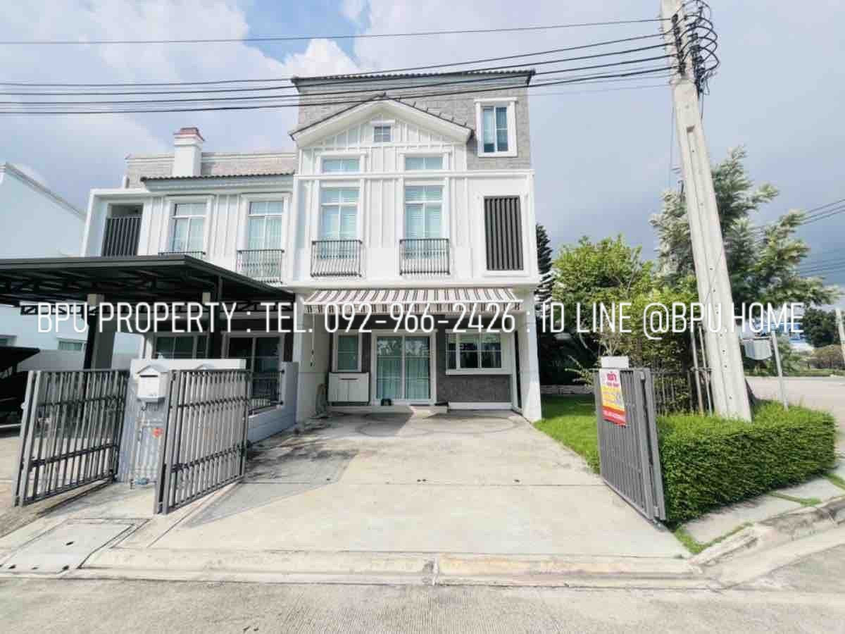 ให้เช่าทาวน์โฮมบางนา แบริ่ง ลาซาล : ** ให้เช่าทาวน์โฮม 3 ห้องนอน มีชั้นลอย** อินดี้ บางนา-รามคำแหง2 ใกล้ เมกะ บางนา