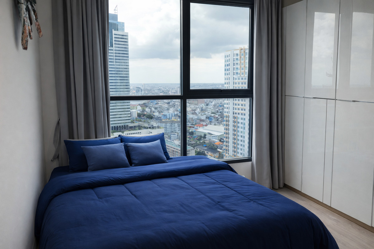 ขายคอนโดวงเวียนใหญ่ เจริญนคร : Ideo Mobi Sathorn / 1 Bedroom (SALE WITH TENANT), ไอดีโอ โมบิ สาทร / 1 ห้องนอน (ขายพร้อมผู้เช่า) PT057