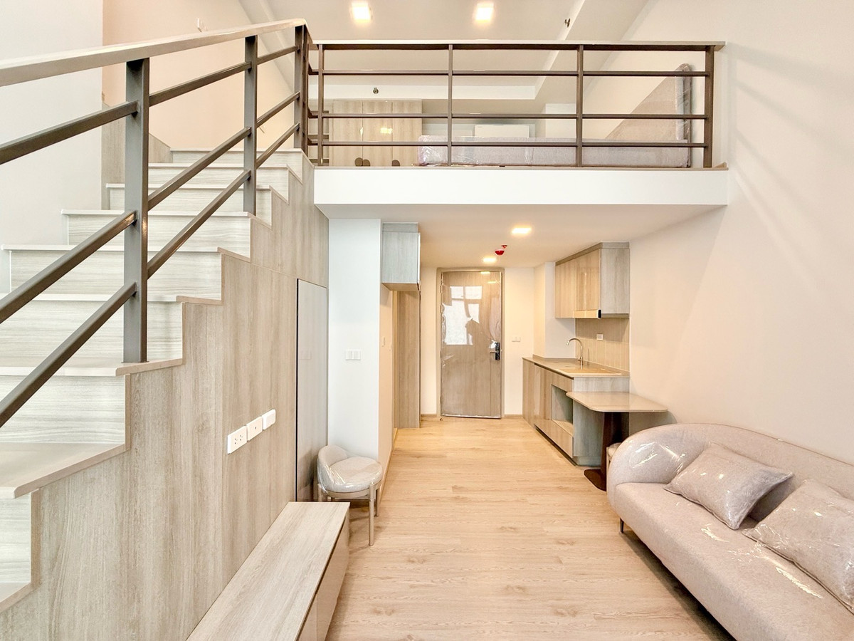 For RentCondoKasetsart, Ratchayothin : For rent 🌈✨ COBE Kaset-Sripatum, high ceiling room, beautiful room, fully furnished, call 092-2462653 Donut