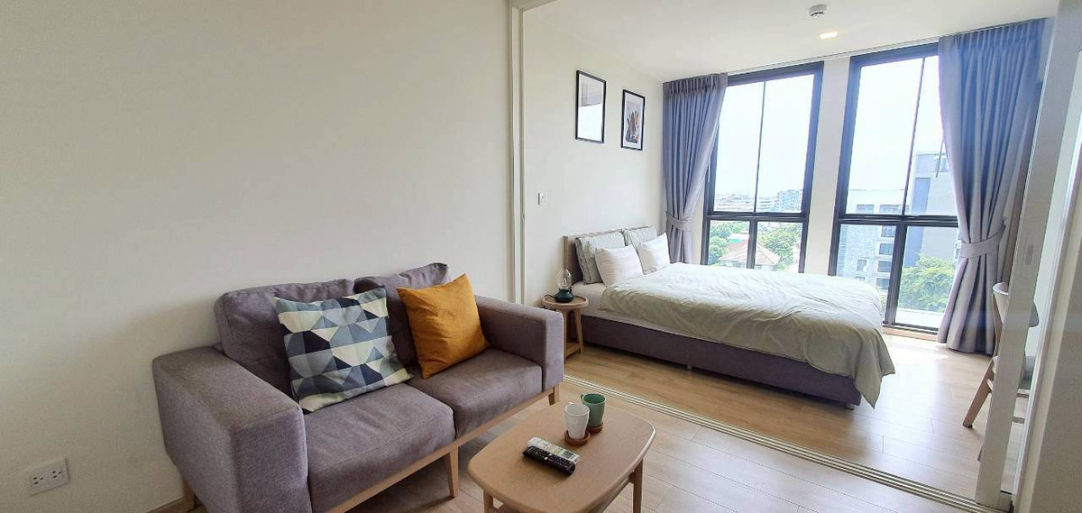 For RentCondoOnnut, Udomsuk : Studio for rent, 1 bedroom, 1 bathroom, Chambers On Nut Station