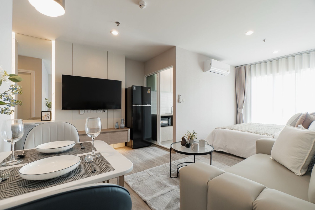 ให้เช่าคอนโดบางนา แบริ่ง ลาซาล : ✨ ปล่อยเช่าคอนโดใหม่ 1 นอน 28.21 ตรม วิวแม่น้ำเจ้าพระยา ห้องบิ้วอินสวย เฟอร์นครบ  พร้อมอยู่ Regent Home บางนา🚇 BTS บางนา