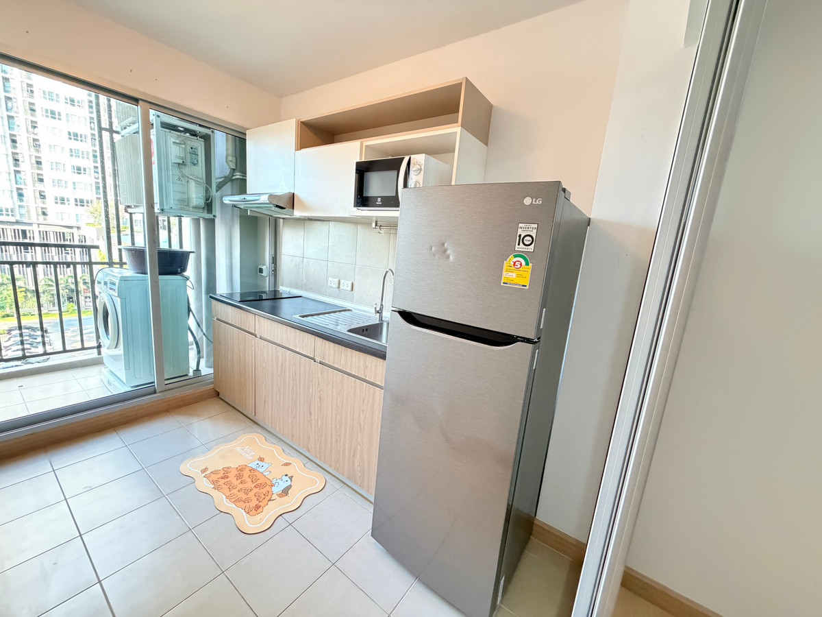 For RentCondoRama9, Petchburi, RCA : Condo for rent near MRT Rama 9 : Supalai Veranda Rama 9 : 1 bedroom | Size 41.5 sq m. | Near KPN Towe only 400 meters.