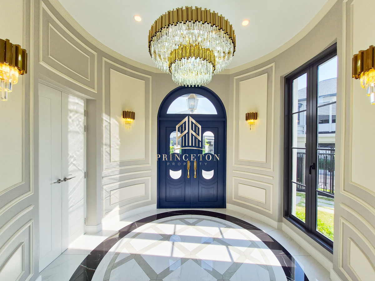 บ้านพัฒนาการ ศรีนครินทร์ : บ้านหรูสไตล์คฤหาสน์ นาราสิริ กรุงเทพกรีฑา 📞 092-4252445 Narasiri Krungthep Kreetha