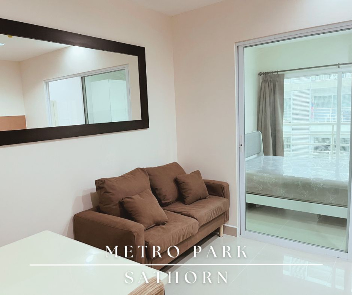 For RentCondoThaphra, Talat Phlu, Wutthakat : 🏬New!! Metro Park Sathorn-Phase 1-Just Renovated-Newly renovated room-Ready to Move in