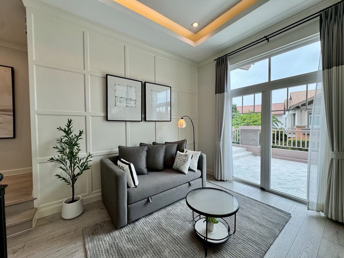 For RentHouseBangna, Bearing, Lasalle : For rent, detached house, Nantawan Bangna KM.7 For Rent Nantawan Bangna KM7