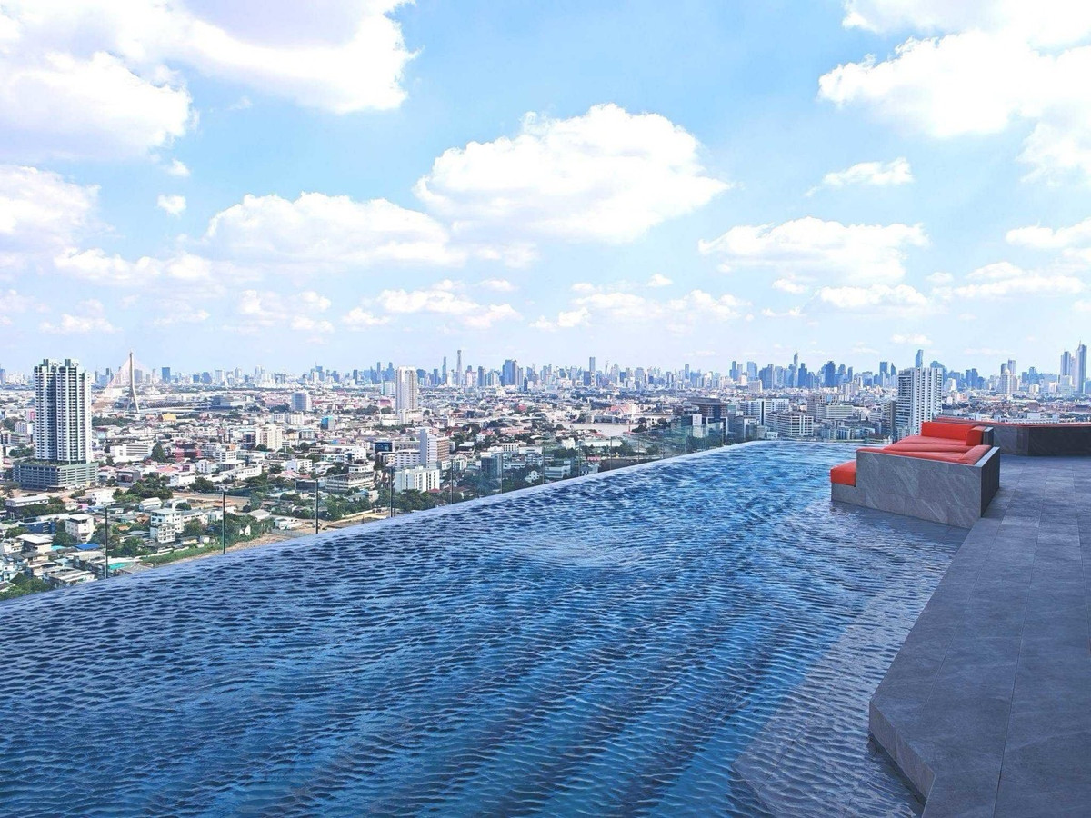 ให้เช่าคอนโดปิ่นเกล้า จรัญสนิทวงศ์ : 💙@condocurator 💙 ให้เช่า Origin Play Bangkhunnon Triple Station พร้อมเข้าอยู่ [PM4890]