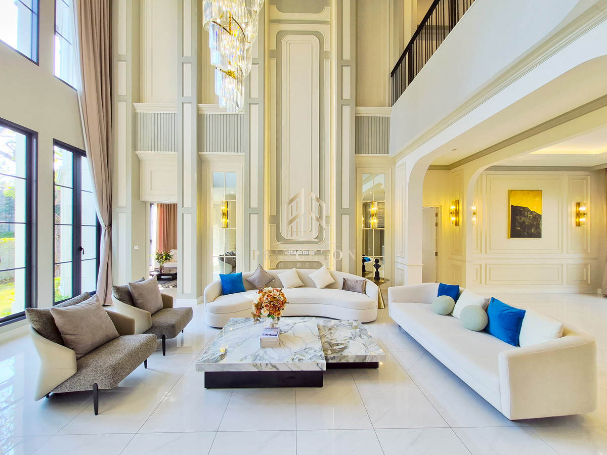 บ้านพัฒนาการ ศรีนครินทร์ : บ้านหรูสไตล์คฤหาสน์ นาราสิริ กรุงเทพกรีฑา 📞 092-4252445 Narasiri Krungthep Kreetha