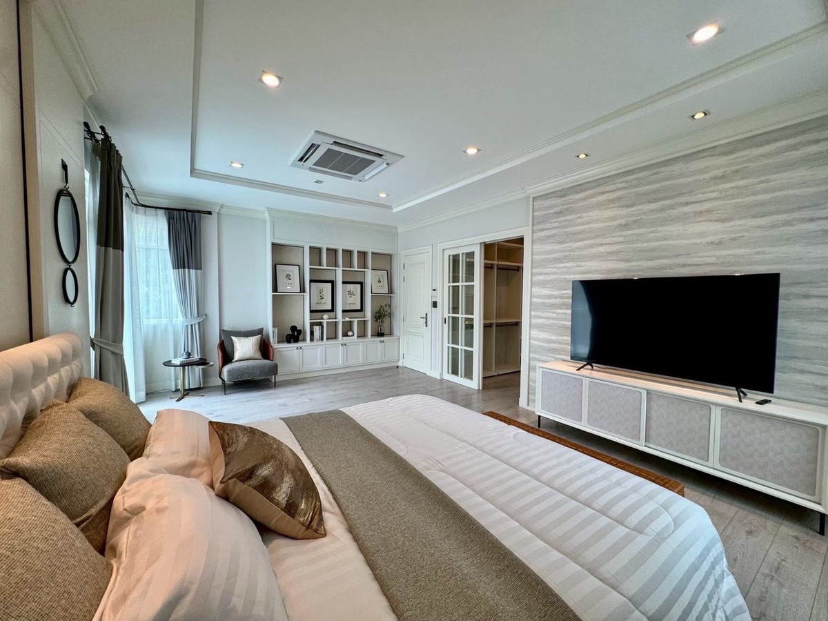 For RentHouseBangna, Bearing, Lasalle : For rent, detached house, Nantawan Bangna KM.7 For Rent Nantawan Bangna KM7