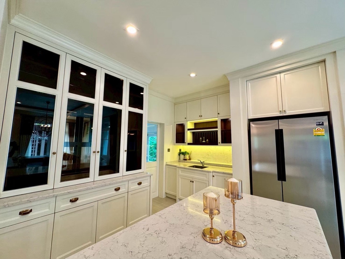 For RentHouseBangna, Bearing, Lasalle : For rent, detached house, Nantawan Bangna KM.7 For Rent Nantawan Bangna KM7