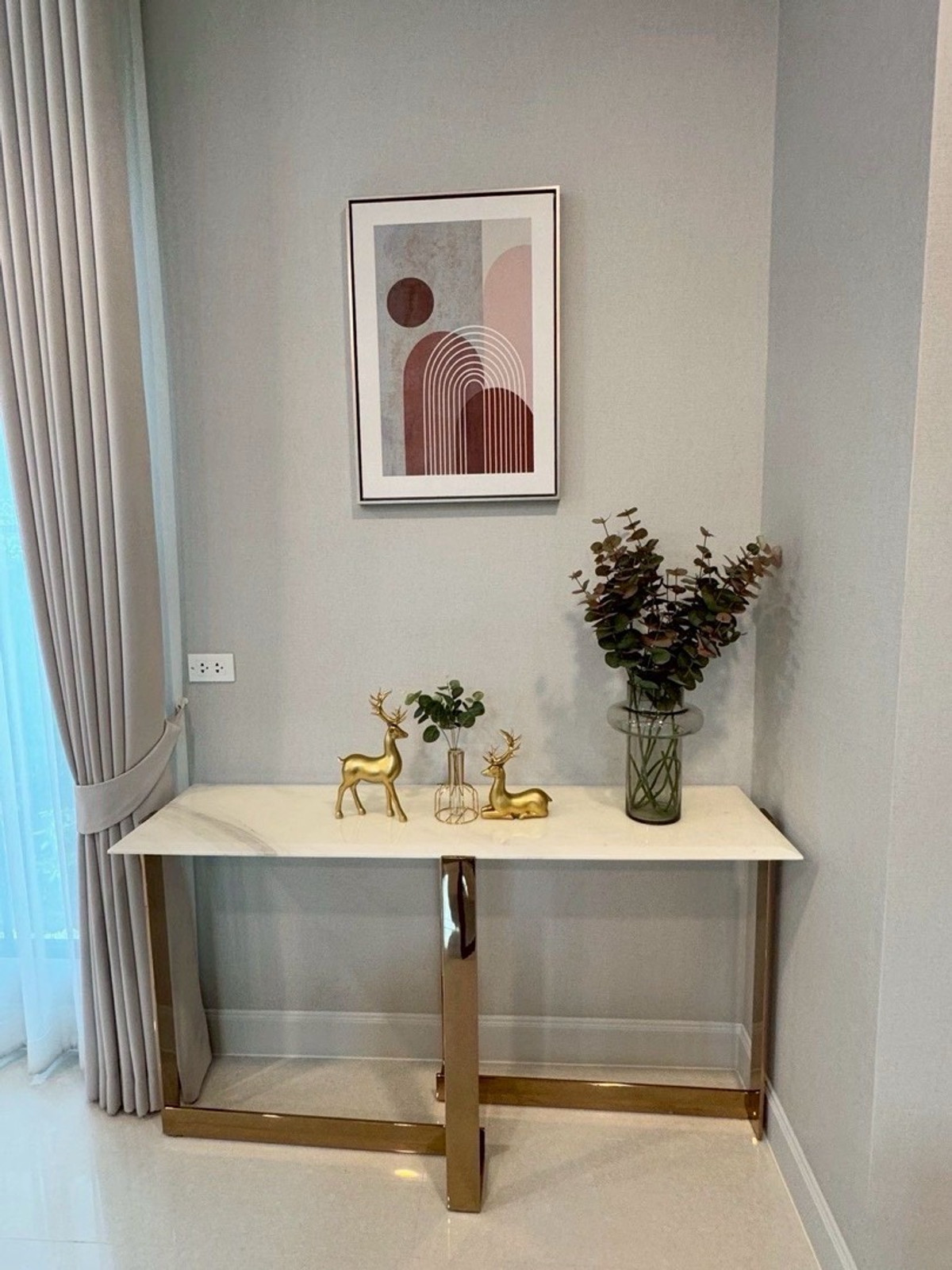 For RentHousePattanakan, Srinakarin : Luxury house for rent, Nantawan Rama 9 - Krungthep Kreetha New Road, 5 bedrooms, 6 bathrooms, near the expressway (Luxury House for Rent – ​​Nantawan Rama 9 (Krungthep Kreetha New Road)