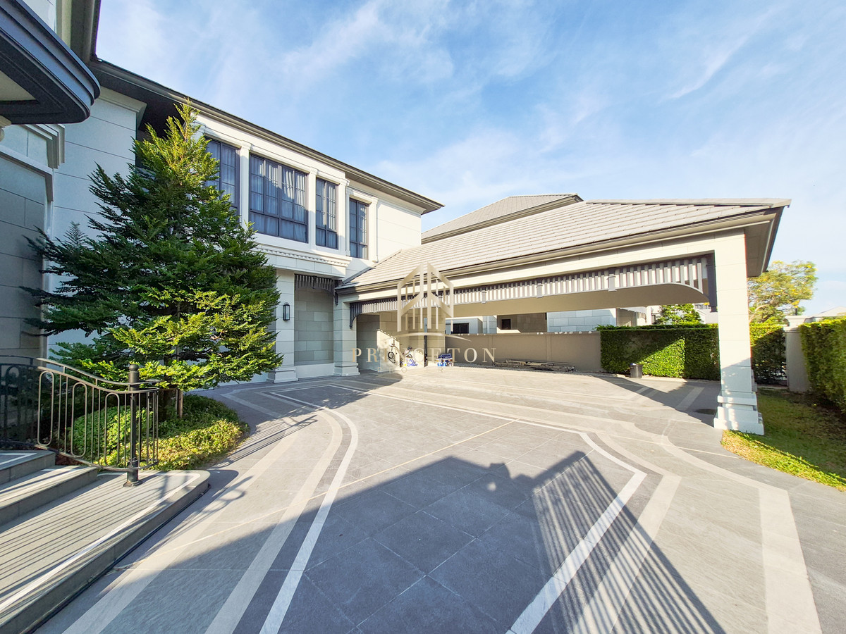 บ้านพัฒนาการ ศรีนครินทร์ : บ้านหรูสไตล์คฤหาสน์ นาราสิริ กรุงเทพกรีฑา 📞 092-4252445 Narasiri Krungthep Kreetha