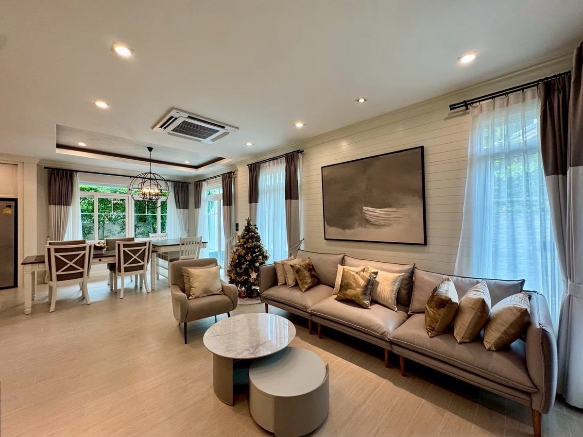 For RentHouseBangna, Bearing, Lasalle : For rent, detached house, Nantawan Bangna KM.7 For Rent Nantawan Bangna KM7