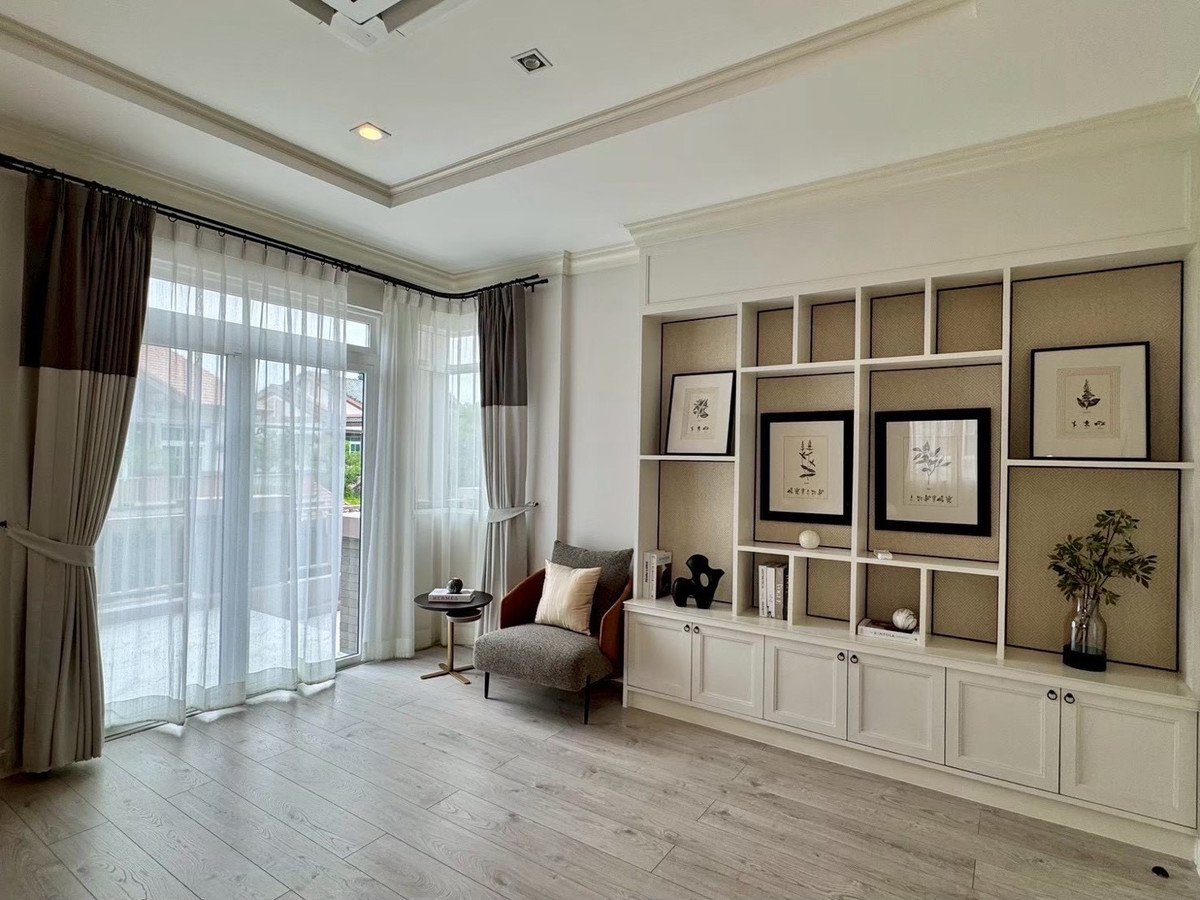 For RentHouseBangna, Bearing, Lasalle : For rent, detached house, Nantawan Bangna KM.7 For Rent Nantawan Bangna KM7