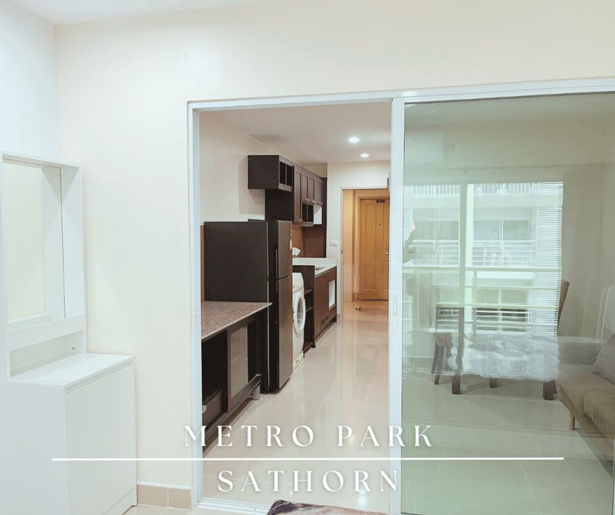 For RentCondoThaphra, Talat Phlu, Wutthakat : 🏬New!! Metro Park Sathorn-Phase 1-Just Renovated-Newly renovated room-Ready to Move in