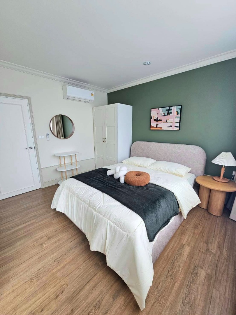 For RentHousePattanakan, Srinakarin : 🔥Urgent for rent🔥Baan Klang Muang Rama 9 - Krungthep Kreetha, beautifully decorated, fully furnished, ready to move in, near the main road, convenient travel.