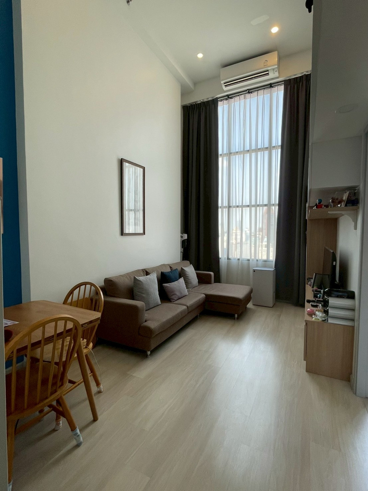 ขายคอนโดสาทร นราธิวาส : ขาย ไนท์บริดจ์ ไพร์ม สาทร Knightsbridge Prime Sathorn DUPLEX 1Bed Plus City View ห้องสภาพดี**TEL: 0863649888 / LINE: @751paggb