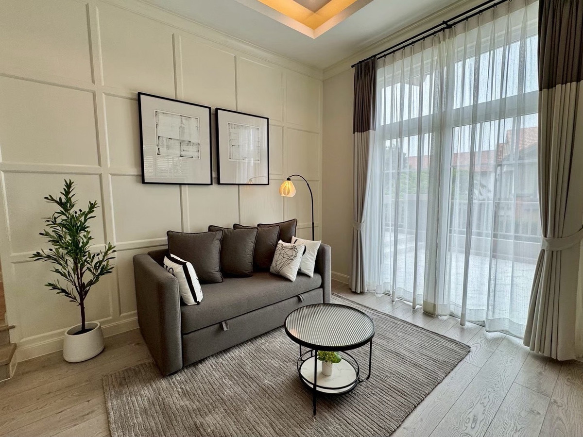 For RentHouseBangna, Bearing, Lasalle : For rent, detached house, Nantawan Bangna KM.7 For Rent Nantawan Bangna KM7