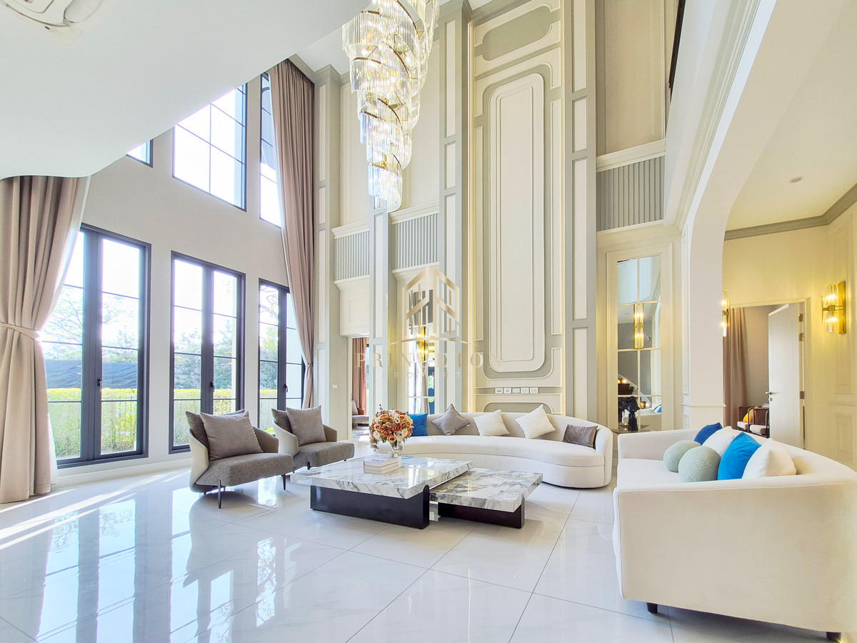 บ้านพัฒนาการ ศรีนครินทร์ : บ้านหรูสไตล์คฤหาสน์ นาราสิริ กรุงเทพกรีฑา 📞 092-4252445 Narasiri Krungthep Kreetha