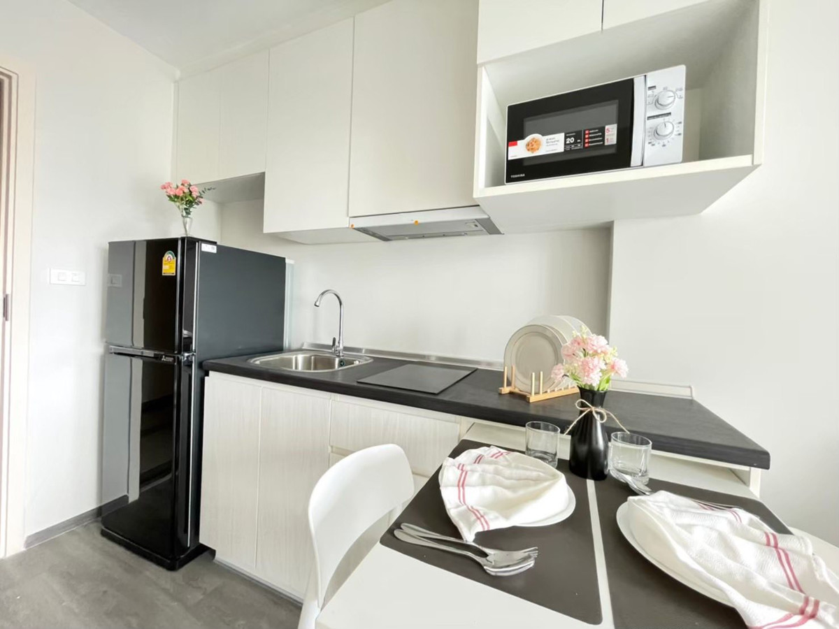 For RentCondoPattanakan, Srinakarin : [PB1273]🚩Condo for rent Rich Park @ Triple Station (Rich Park @ Triple Station) #Condo near MRT Hua Mak. #Condo near ARL Hua Mak