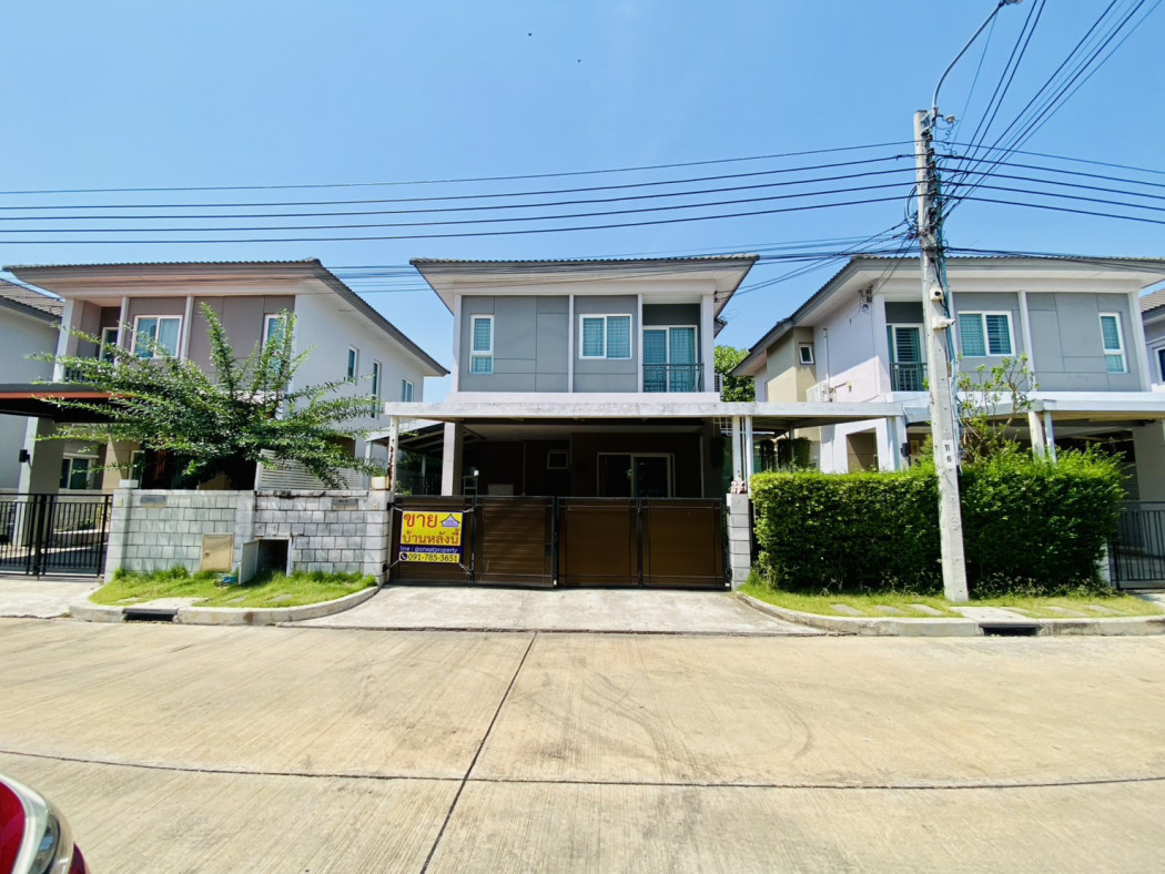 ขายบ้านบางแค เพชรเกษม : ขาย บ้านแฝด หนองแขม พลีโน่ เพชรเกษม 112 พื้นที่ใช้สอย 122 ตรม เนื้อที่ 35 ตรว