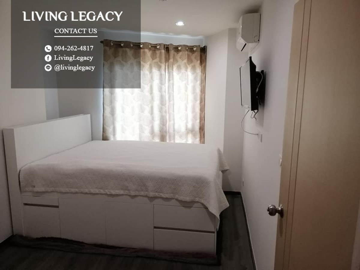 ให้เช่าคอนโดพัฒนาการ ศรีนครินทร์ : SHZC4A ให้เช่าคอนโด Rich Park @ Triple Station 27 ตร.ม. ชั้น 23 line id : @livinglegacy