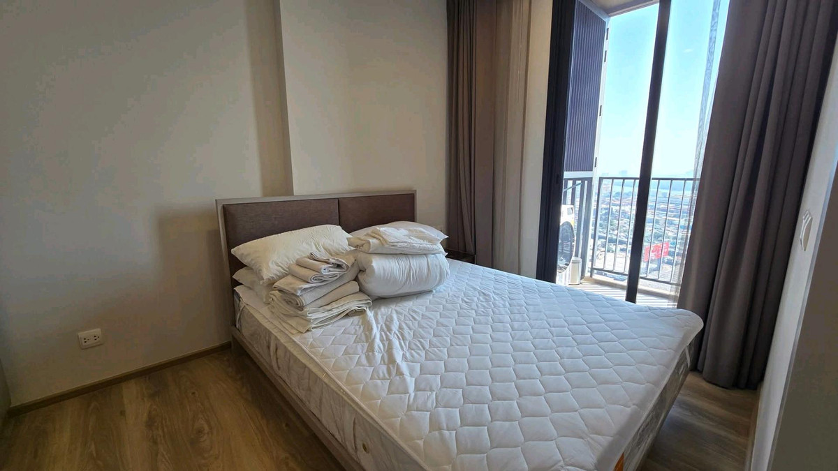 For RentCondoSukhumvit, Asoke, Thonglor : Condo for rent, OKA HAUS, 1 bedroom, Bang Krachao with river curve view, high floor.