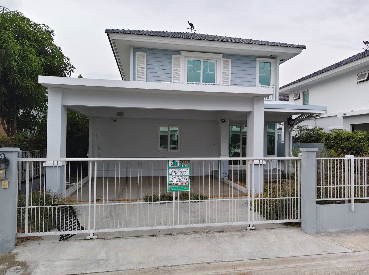 ขายบ้านพุทธมณฑล ศาลายา : 96306 - ขายและให้เช่าบ้านเดี่ยว 2 ชั้น หมู่บ้านวิลลาจจิโอ ปิ่นเกล้า-ศาลายา