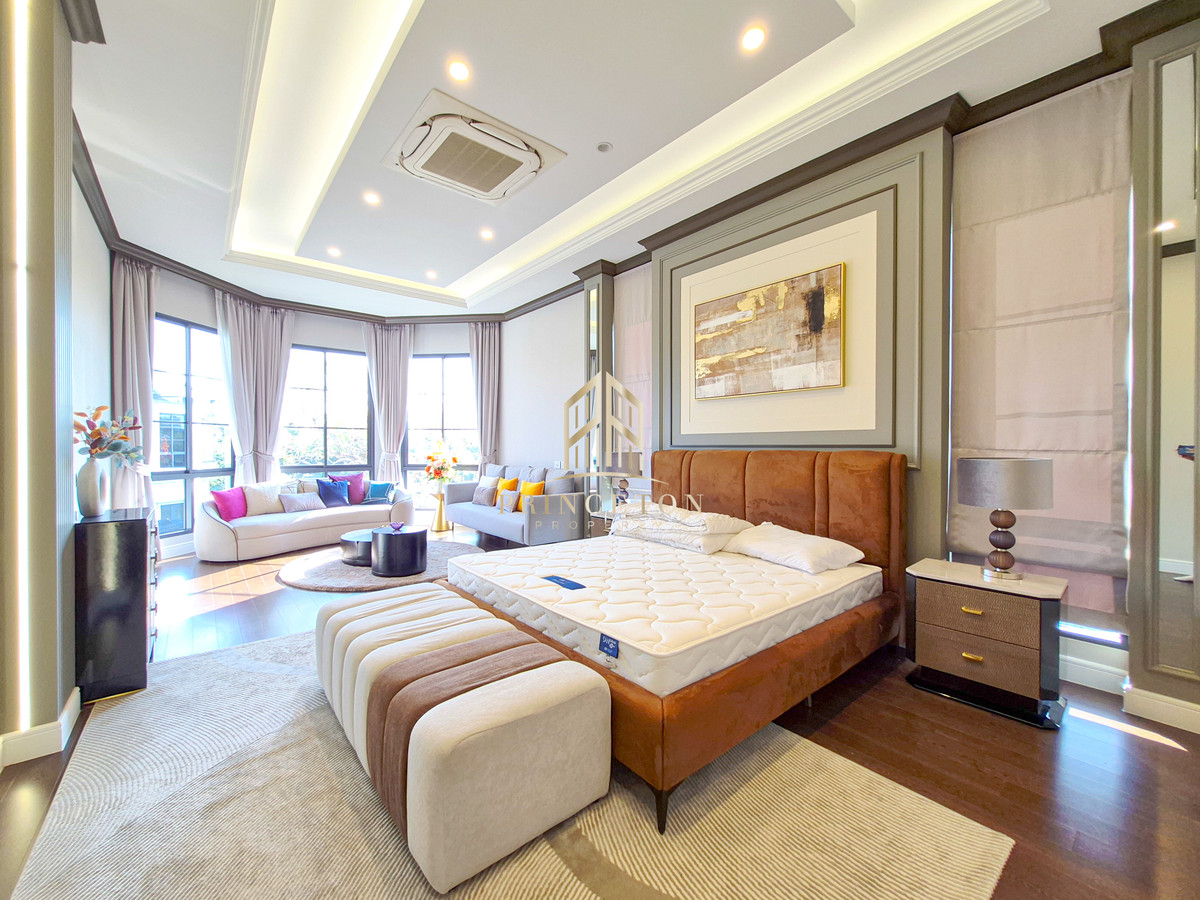 บ้านพัฒนาการ ศรีนครินทร์ : บ้านหรูสไตล์คฤหาสน์ นาราสิริ กรุงเทพกรีฑา 📞 092-4252445 Narasiri Krungthep Kreetha