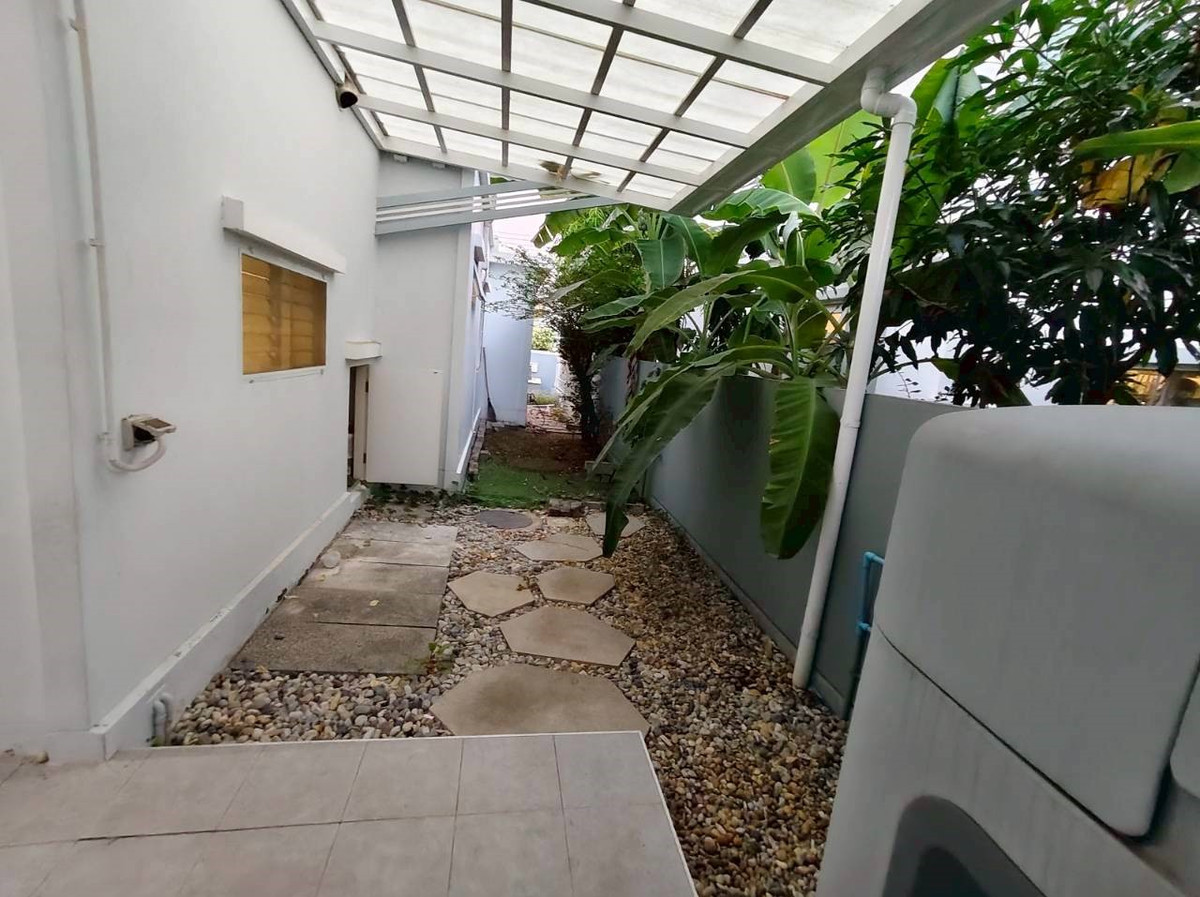 For SaleHousePhutthamonthon, Salaya : 96306 - 2-story detached house for sale and rent, Villaggio Village. Pinklao-Salaya