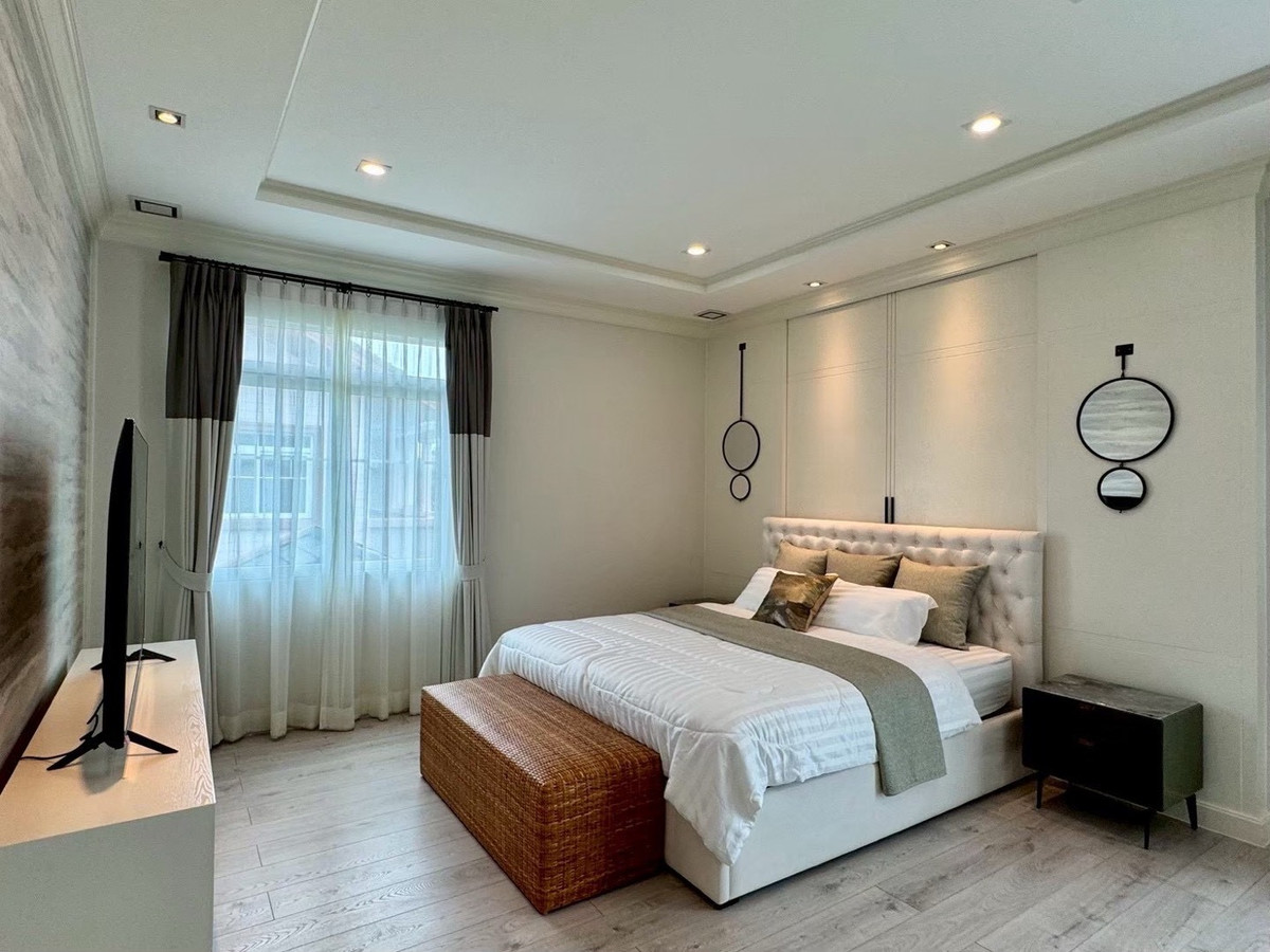 For RentHouseBangna, Bearing, Lasalle : For rent, detached house, Nantawan Bangna KM.7 For Rent Nantawan Bangna KM7