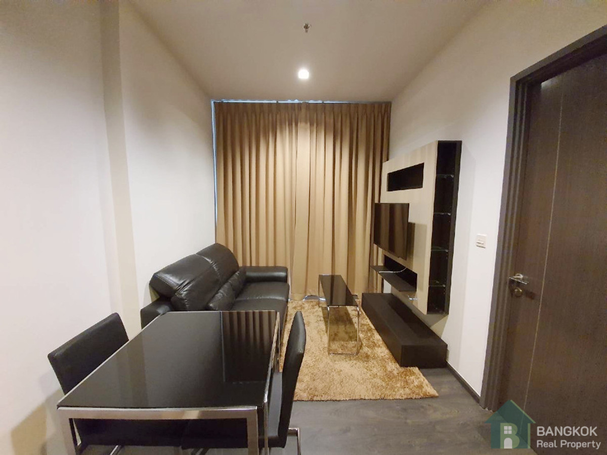 ให้เช่าคอนโดสุขุมวิท อโศก ทองหล่อ : Edge Sukhumvit 23 | คอนโด 1 ห้องนอนทันสมัย ​​เดินไปสถานีรถไฟฟ้า BTS อโศกได้