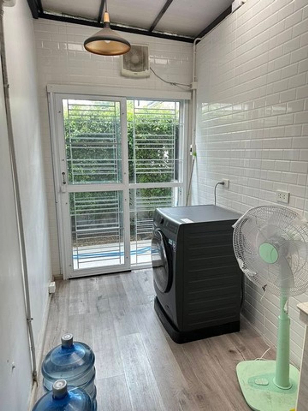 For RentHouseBangna, Bearing, Lasalle : HR3323 Single house for rent, decorated in modern style, Areeya Como Village, Bangna, new condition, beautifully decorated, premium level.