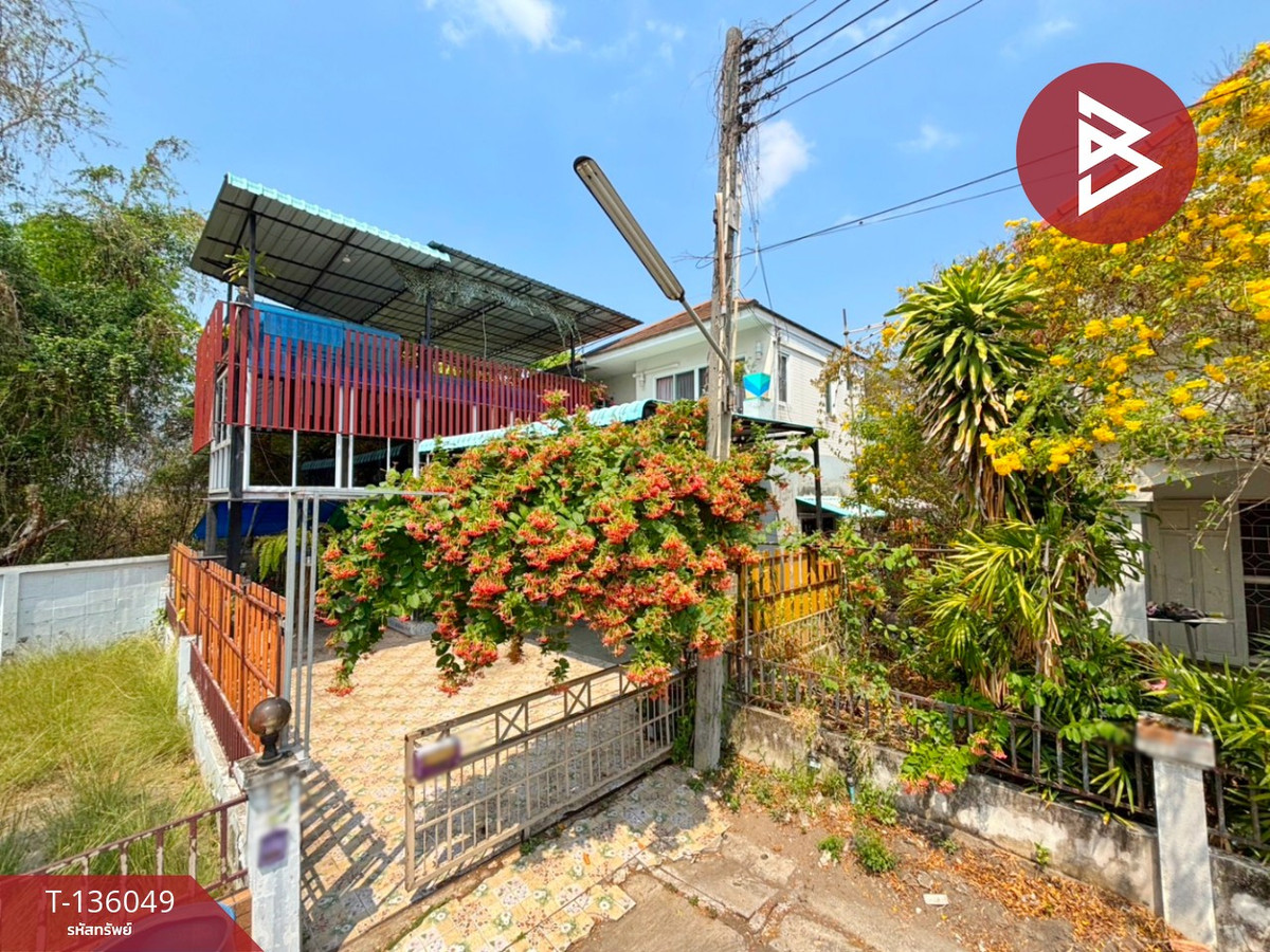 For SaleHousePattaya, Bangsaen, Chonburi : Single house for sale california village Grand De Ville, Nong Mai Daeng, Chonburi