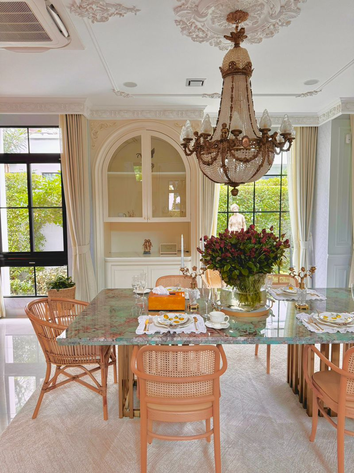 For SaleHousePattanakan, Srinakarin : Nantawan Rama 9 - New Krungthepkreetha / 5 Bedrooms (FOR SALE) AA631