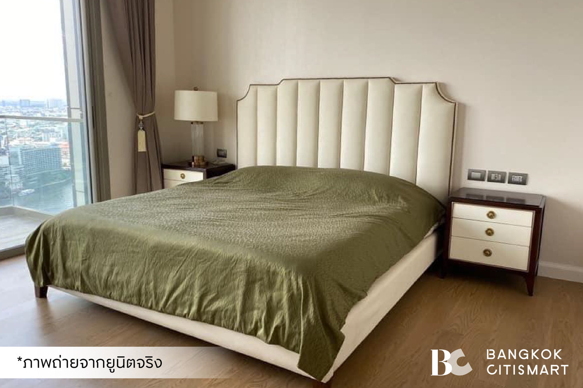 For RentCondoWongwianyai, Charoennakor : 🔥 Ready to move in Magnolias Waterfront Residences ICONSIAM (1 bedroom 60.58 sq.m.) Fully furnished + electrical appliances, ready to move in. Interested: 0889834083 (Bing)