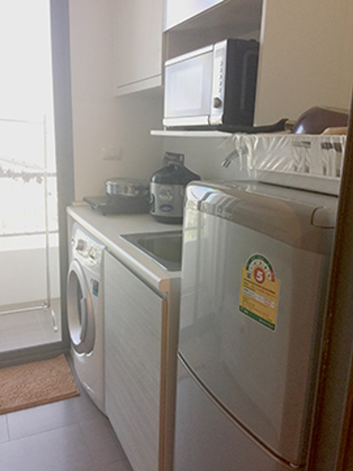 For RentCondoBang Sue, Wong Sawang, Tao Pun : !! Beautiful room for rent, Condo Metro Sky Prachachuen, near MRT Bang Son.