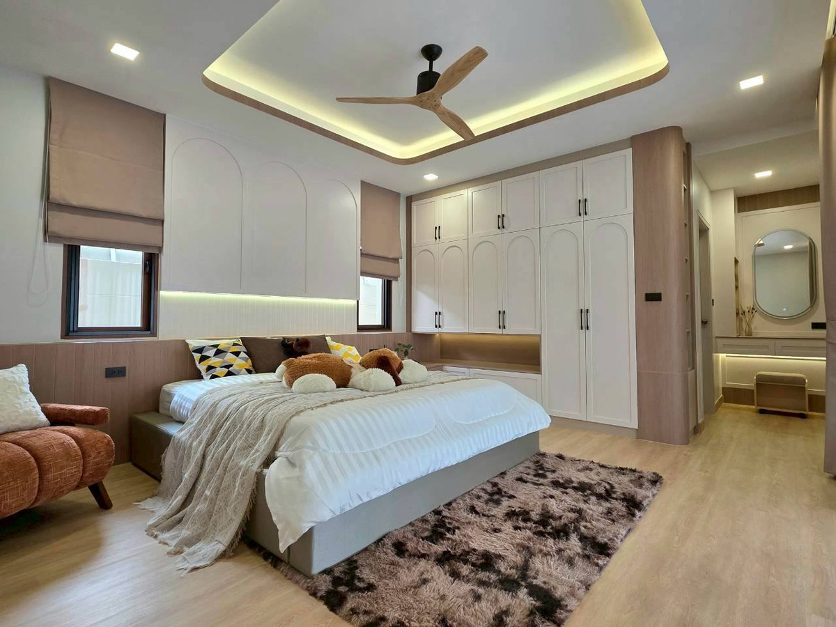 For RentHousePattaya, Bangsaen, Chonburi : 🔥 Luxury Pool Villa for Rent in Huay Yai | Balina 3 | 4 Bedrooms | Private Pool | 120,000 THB/Month 🔥