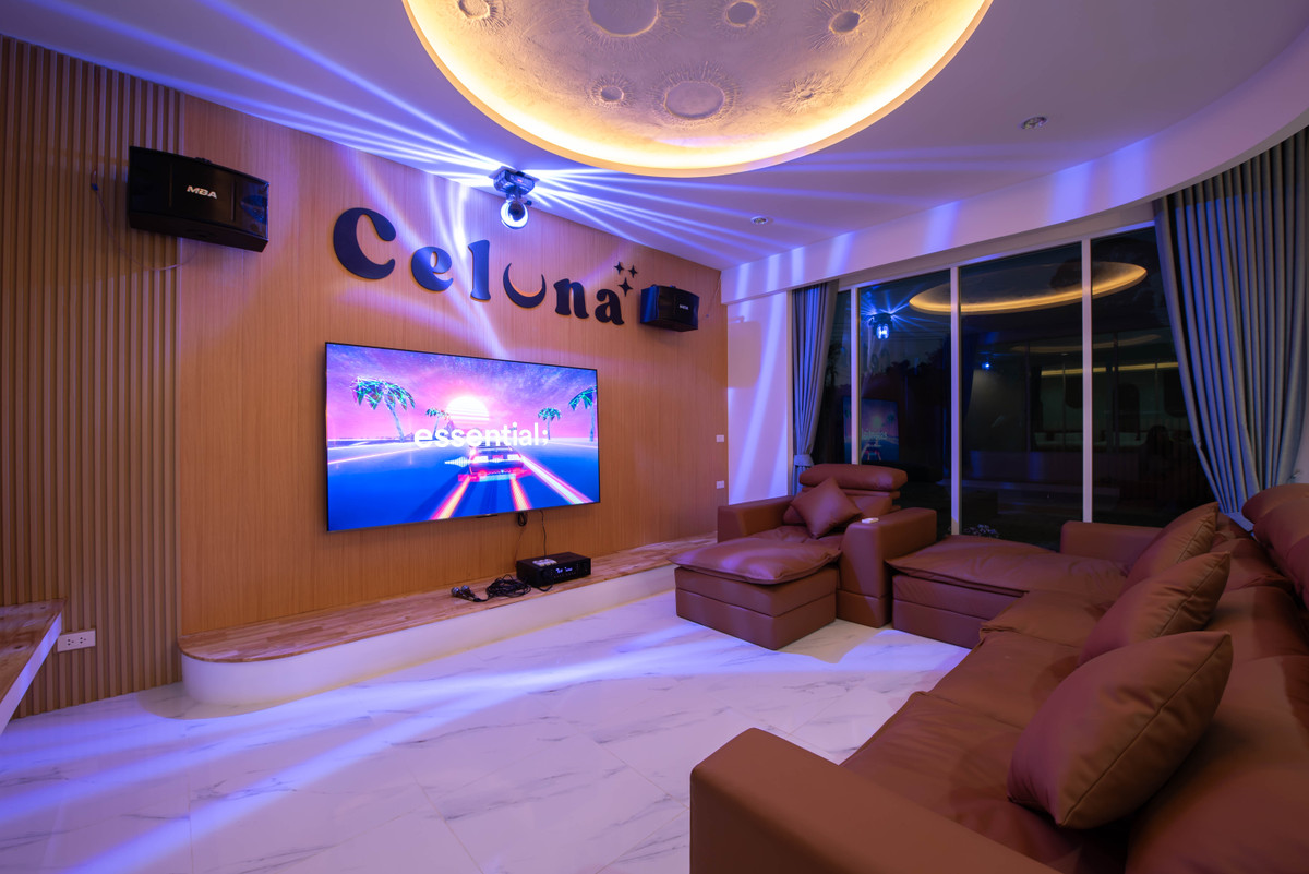 For SaleHousePattaya, Bangsaen, Chonburi : Detached House Celuna Pool Villa Na Jomtien / 6 Bedrooms (FOR SALE) AM086