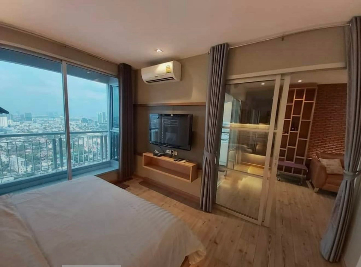 For RentCondoRatchadapisek, Huaikwang, Suttisan : Rhythm Ratchada - Huaikhwang / 1 Bedroom (FOR RENT), Rhythm Ratchada - Huai Khwang / 1 Bedroom (FOR RENT) POP040