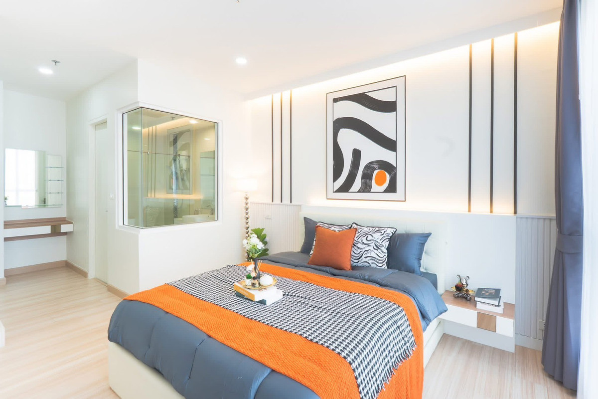 For SaleCondoRattanathibet, Sanambinna : Condo Rattanathibet - #Khae Rai || ✨Large room 30 sq m. || 🚝 Walk 300 meters to #MRT Bang Kraso ||💵 Installments only 30 baht.