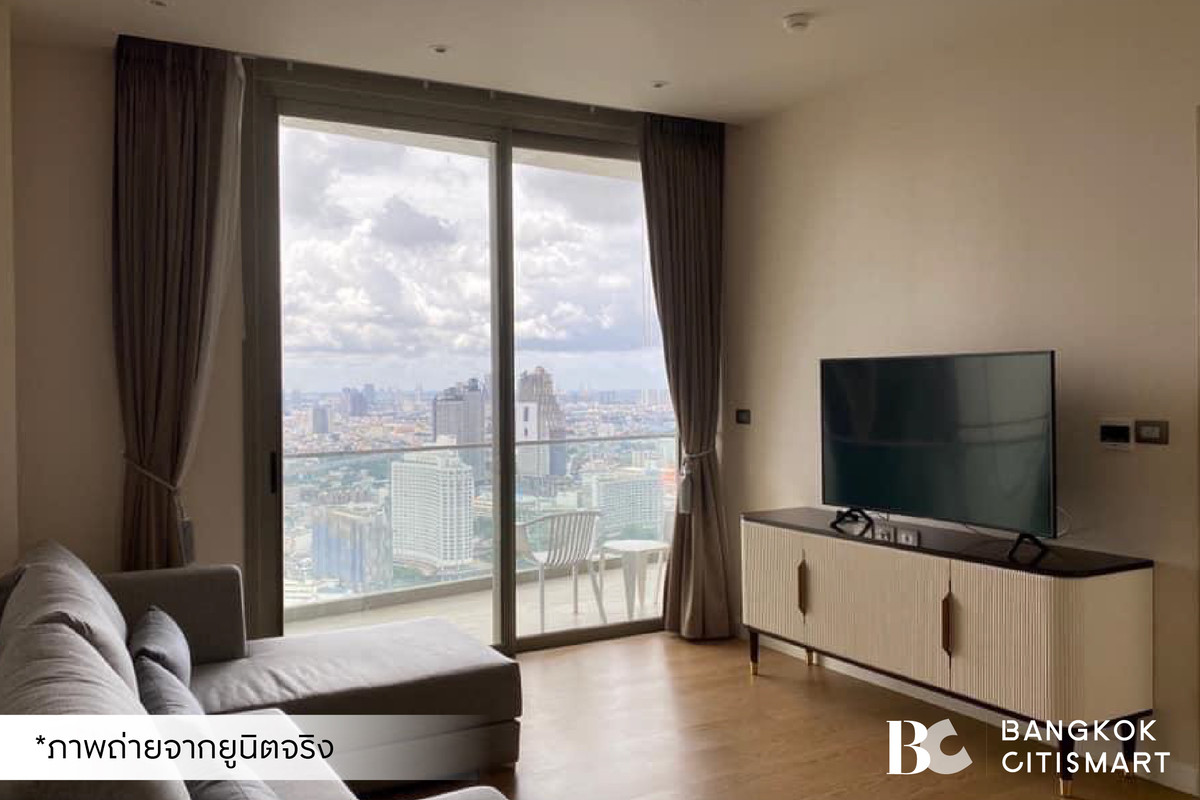 For RentCondoWongwianyai, Charoennakor : 🔥 Ready to move in Magnolias Waterfront Residences ICONSIAM (1 bedroom 60.58 sq.m.) Fully furnished + electrical appliances, ready to move in. Interested: 0889834083 (Bing)