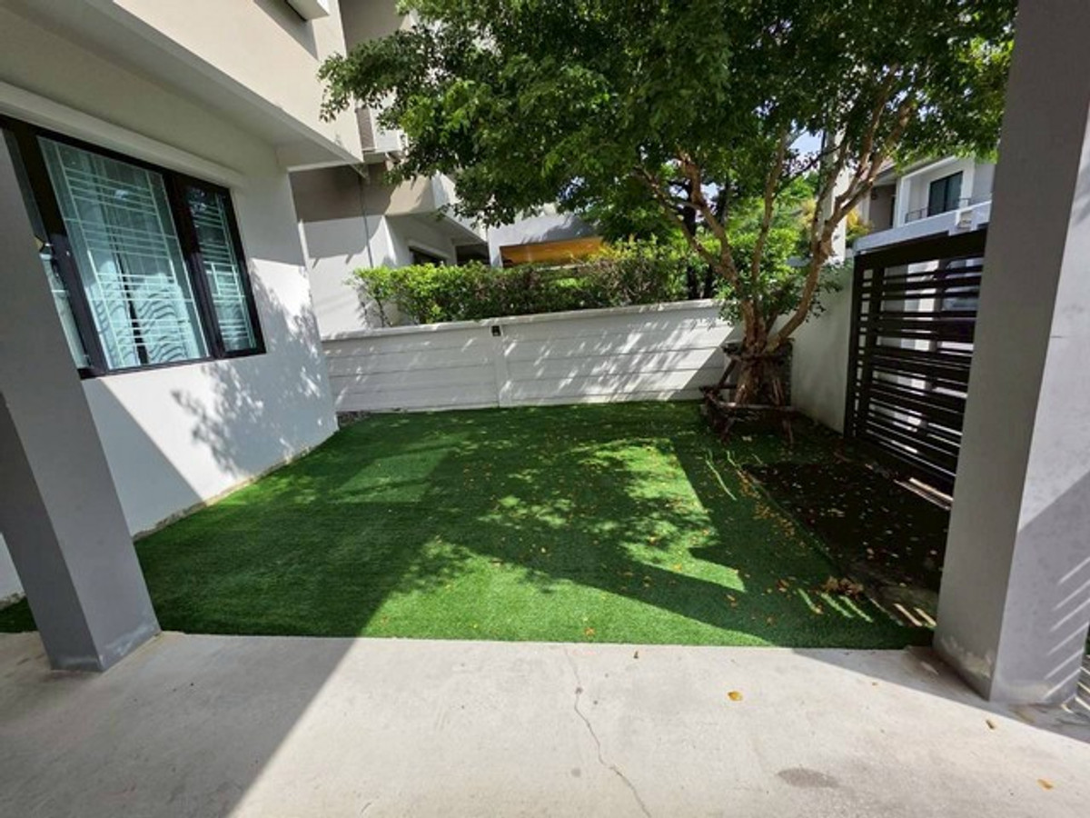 For RentHouseBangna, Bearing, Lasalle : HR3323 Single house for rent, decorated in modern style, Areeya Como Village, Bangna, new condition, beautifully decorated, premium level.