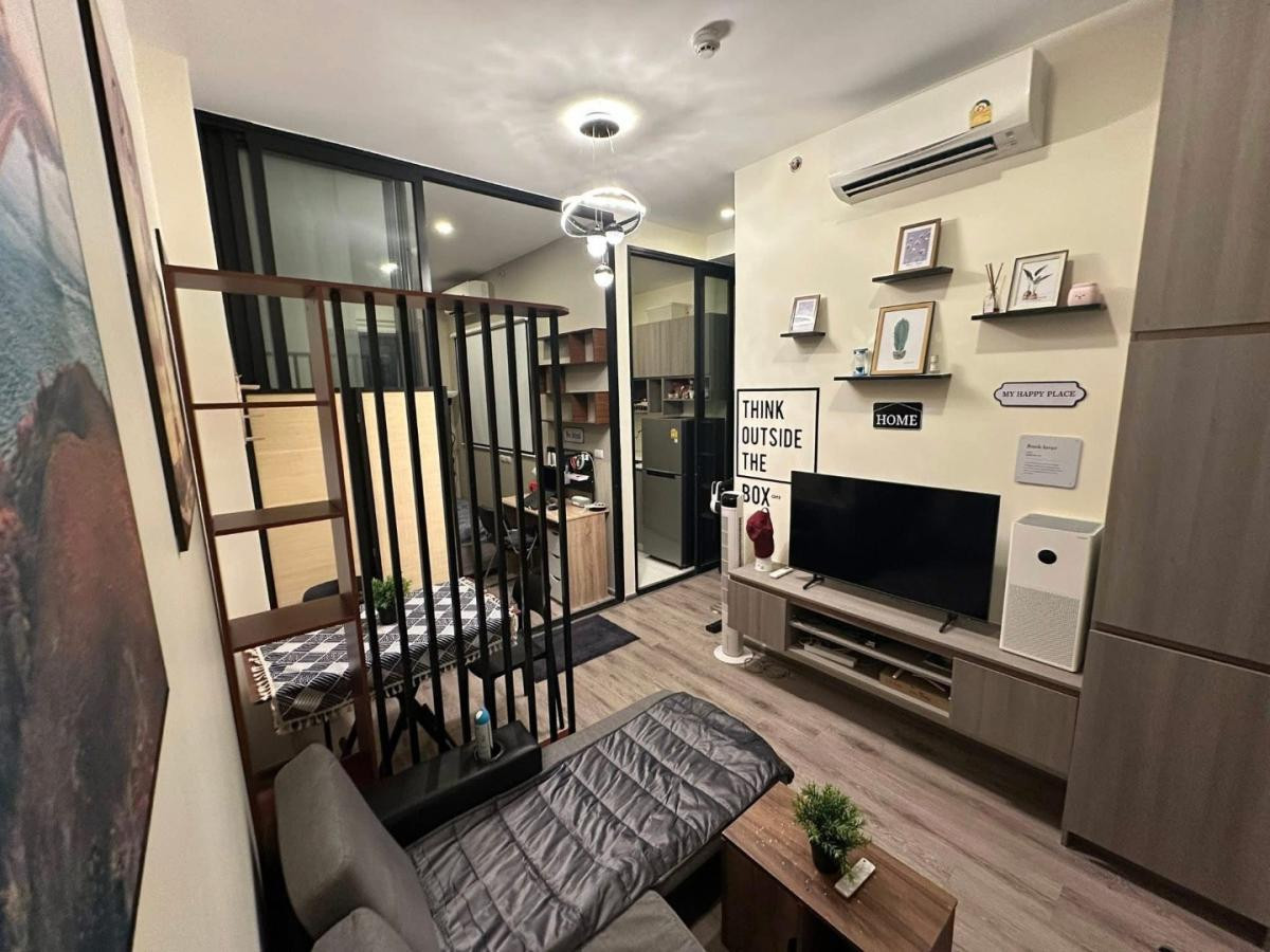 For SaleCondoOnnut, Udomsuk : 🏙️ KnightsBridge Prime Onnut | 1 Bedroom, High Floor, Chao Phraya River Curve View Price 4.70 MB 📞 065-626-5636 (Kie)