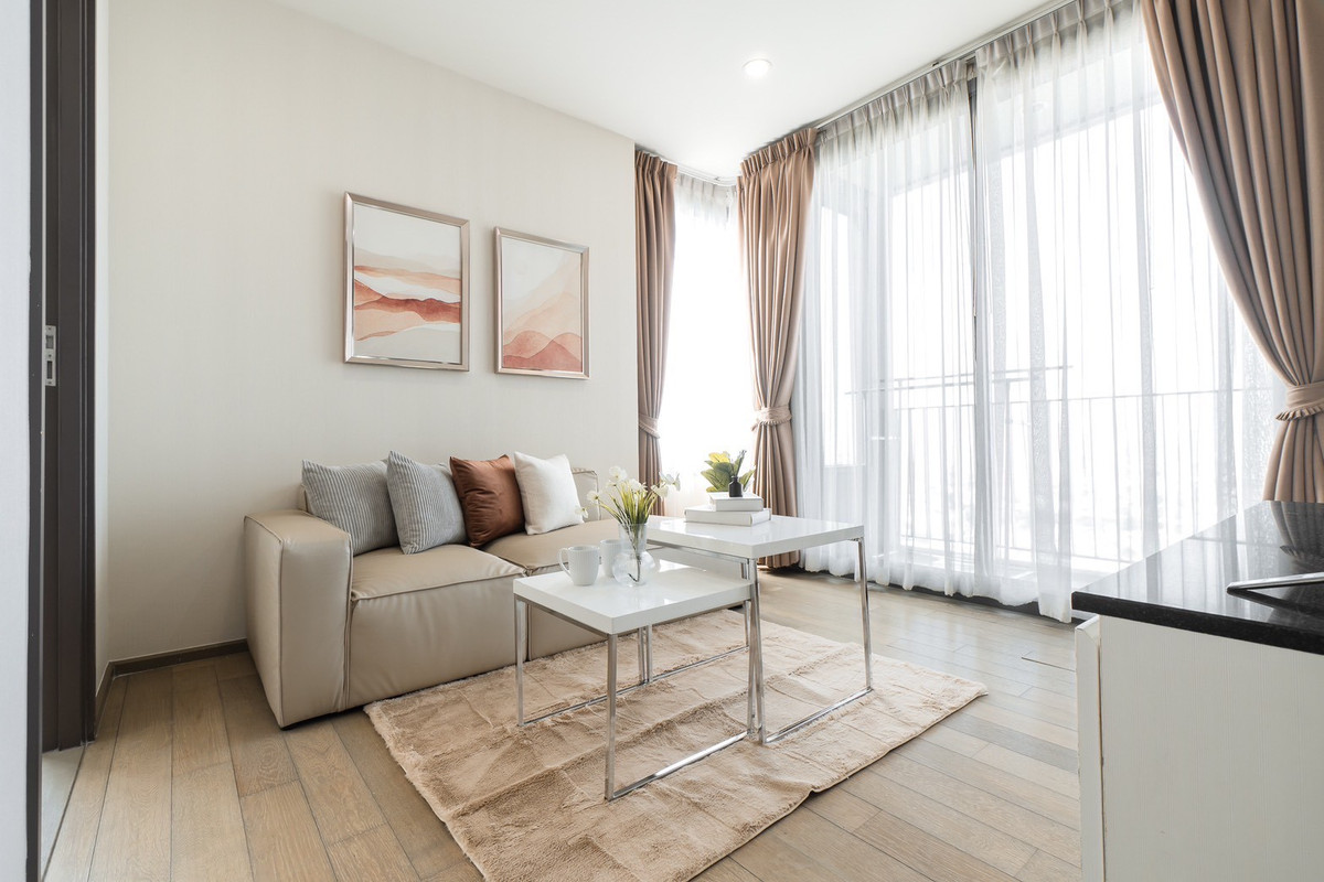 For RentCondoRatchathewi,Phayathai : ★ Pyne By Sansiri ★ 68 sq m., 35th floor (2 bedroom, 2 bathroom), ★ near BTS Ratchathewi ★ near Siam Center, Siam Square, Siam Paragon ★ many amenities ★ complete electrical appliances ★